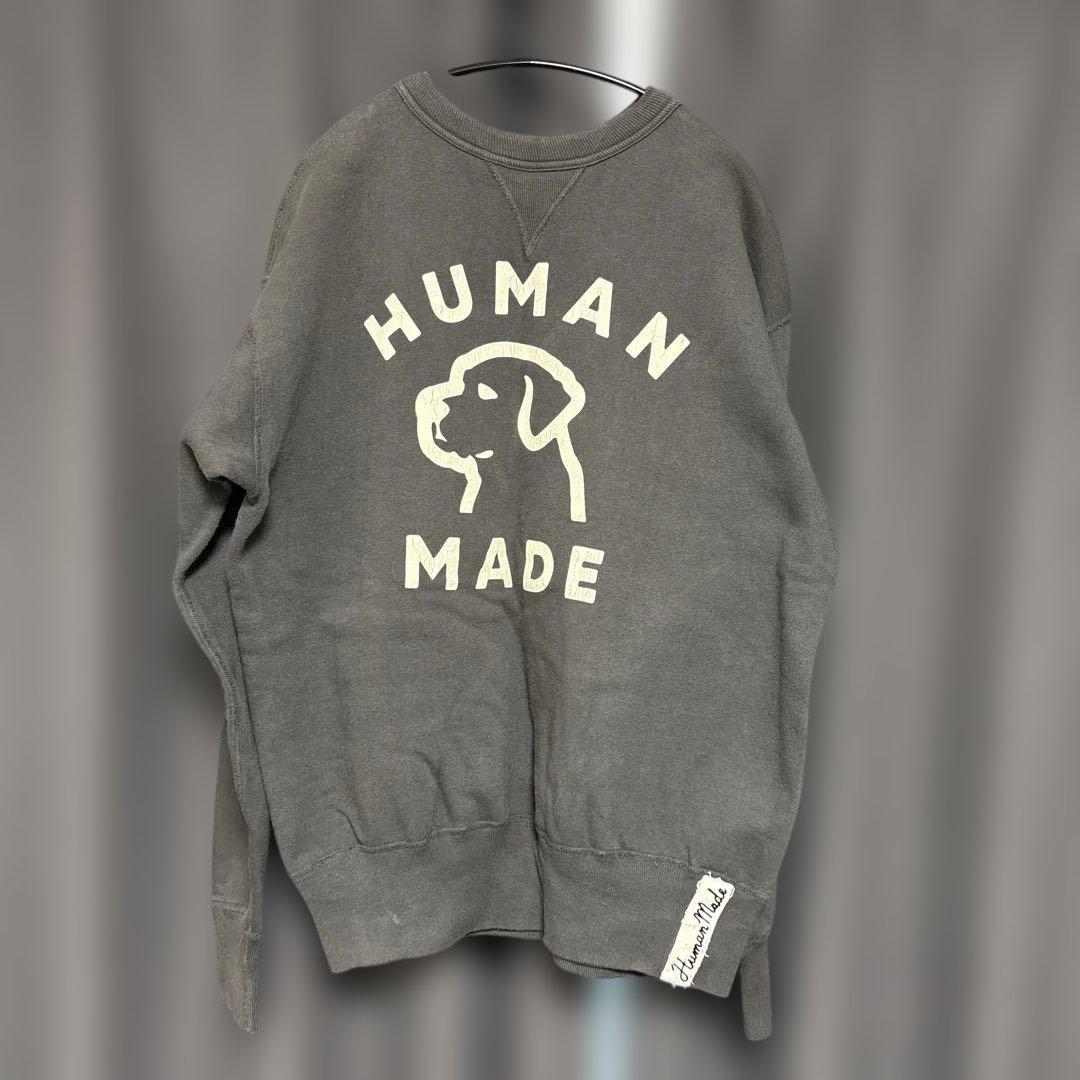 HUMAN MADE DOG CREWNECK SWEATSHIRT Lサイズ HUMAN MADE DOG CREWNECK SWEATSHIRT サイズL ヒューマン メイド