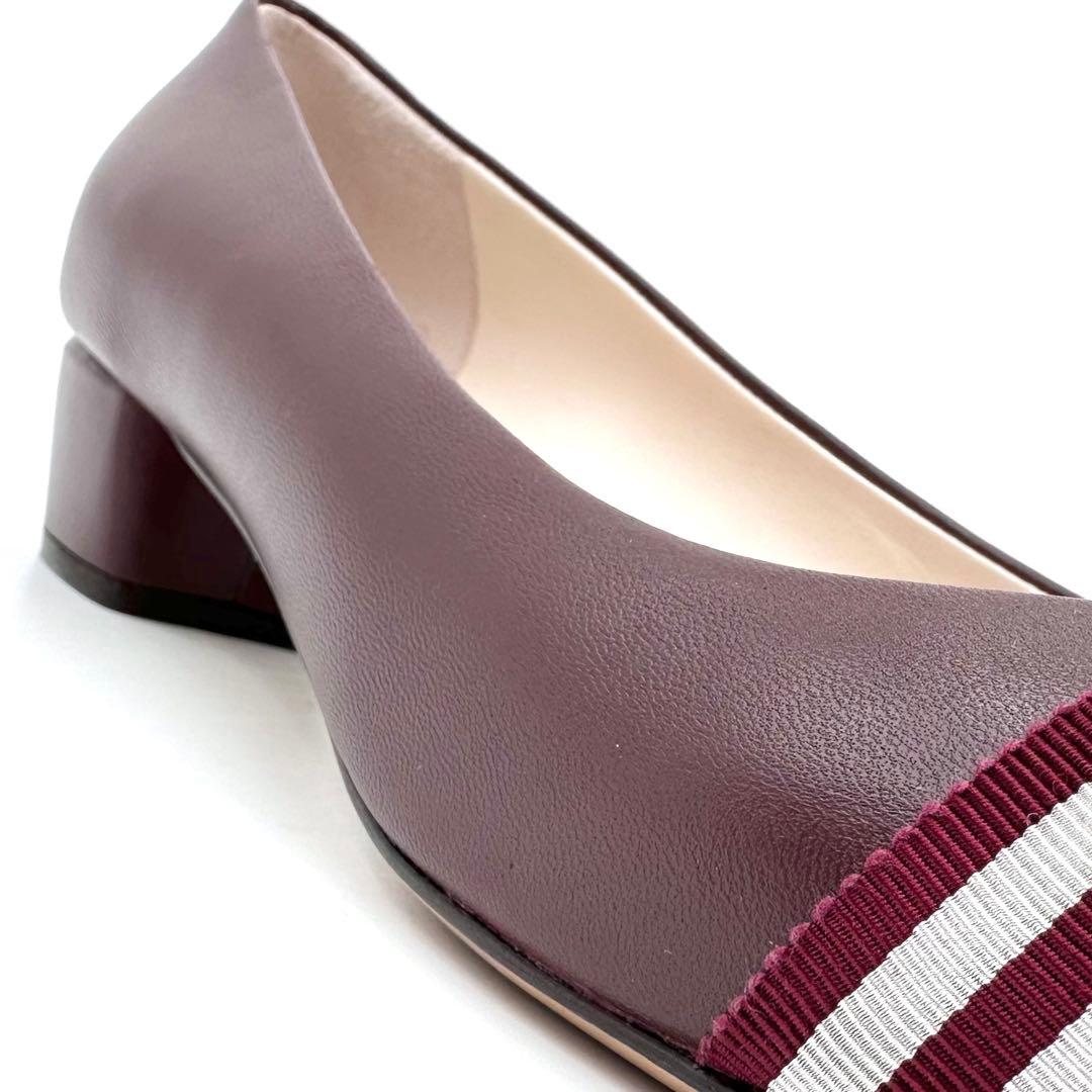 極美品✨サルヴァトーレフェラガモ ヴァラリボン パンプス レザー