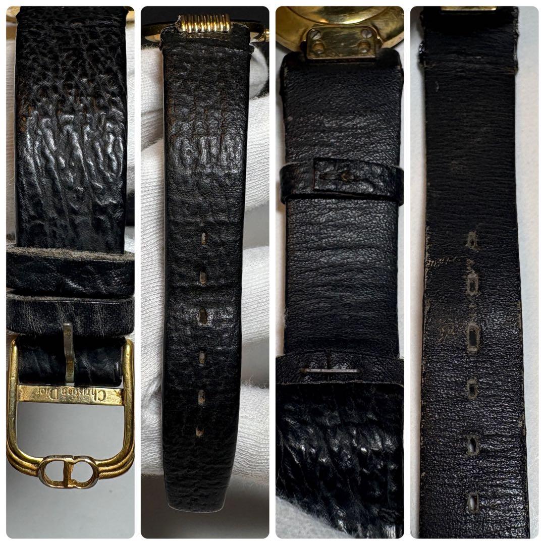 稼働・新品電池交換✨Christian Dior バギラ ブラックムーン 腕時計