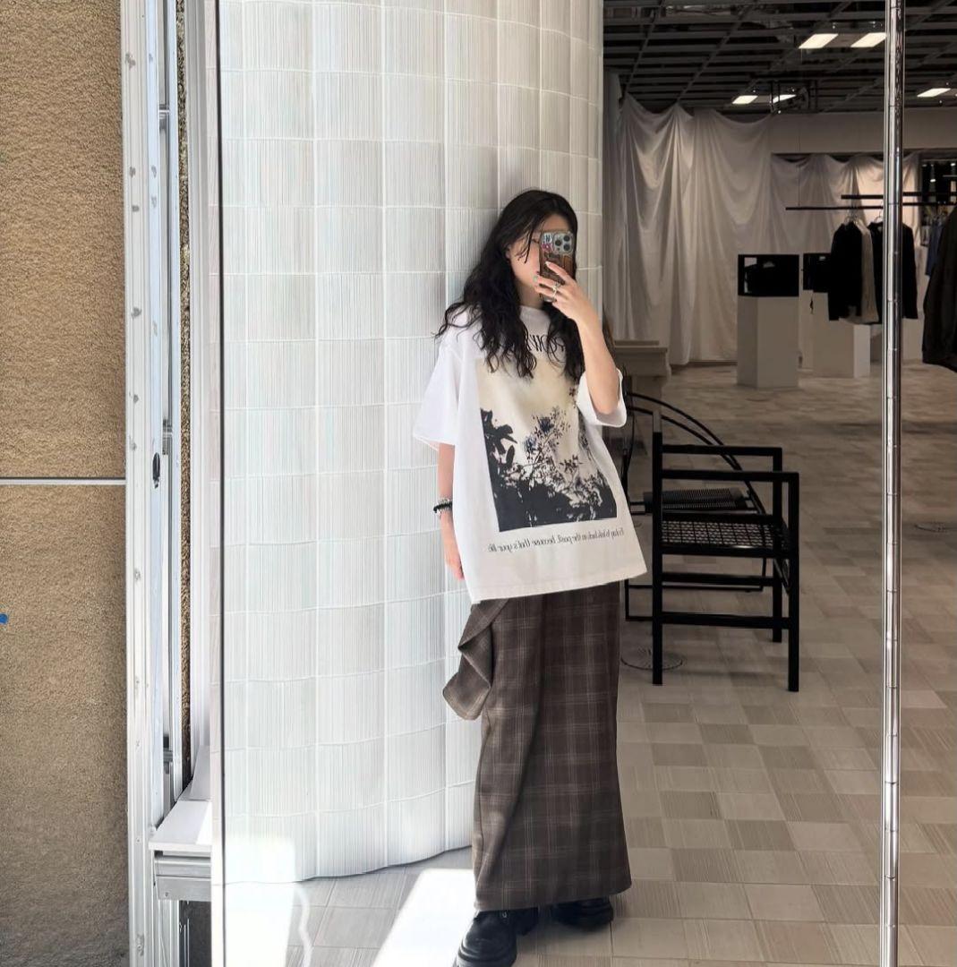 AMERI WAIST CROSS CHECK DRESS 先行予約限定TL - メルカリ