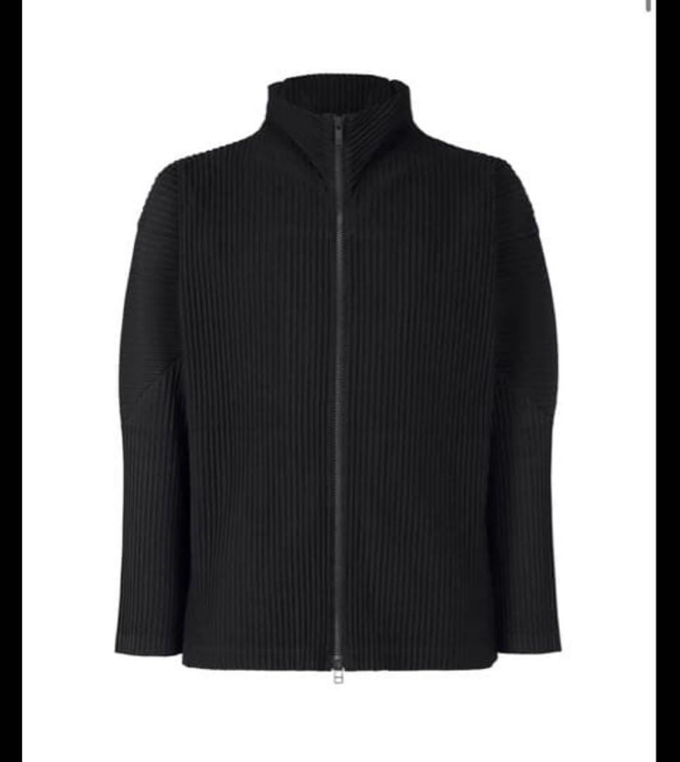 HOMME PLISSÉ ISSEY MIYAKE BASICSジャケット2 M Homme Plissé Issey Miyake Basics ジャケット | ブラック | FARFETCH JP