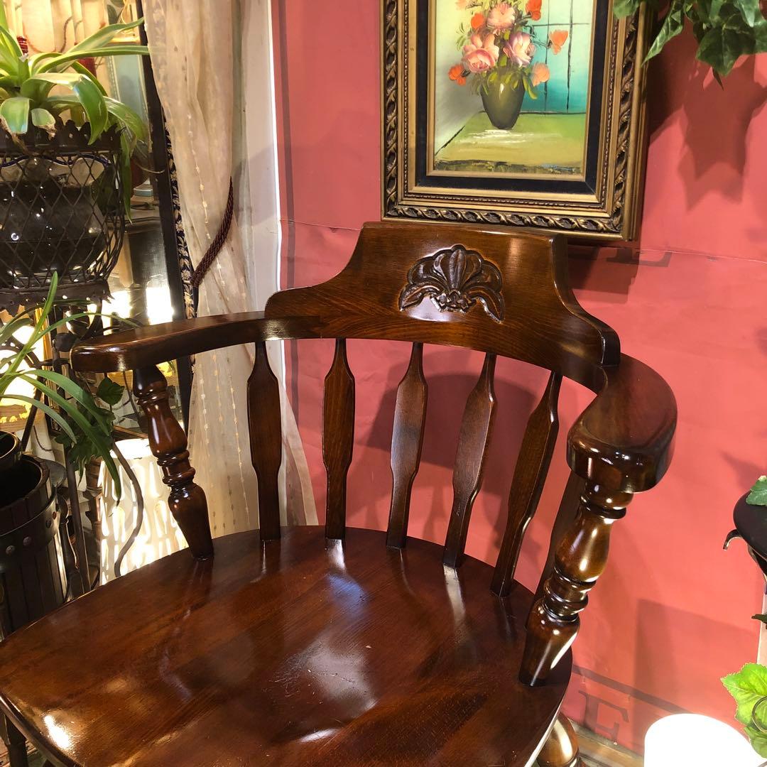 myg52 様専用 70,s ヴィンテージ L 2 ブナ無垢材 アームチェア - メルカリ