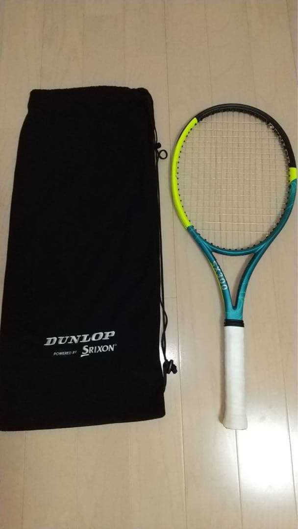 DUNLOP SRIXON テニスラケット ケース付き 硬式テニスラケット ケース付き 初心者〜中級者向け 27インチ 大人