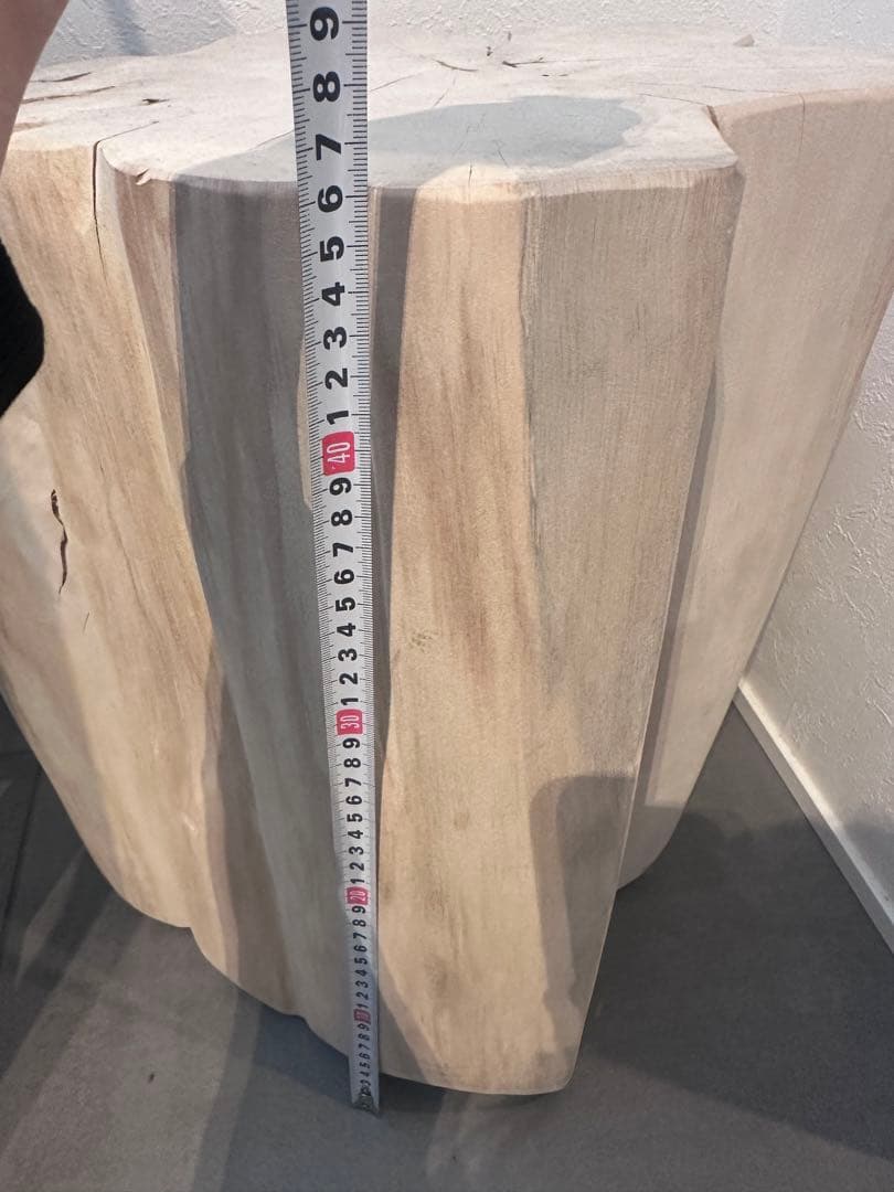 ジェルバゾーニ】Brick ブリック 切り株 スツール - メルカリ