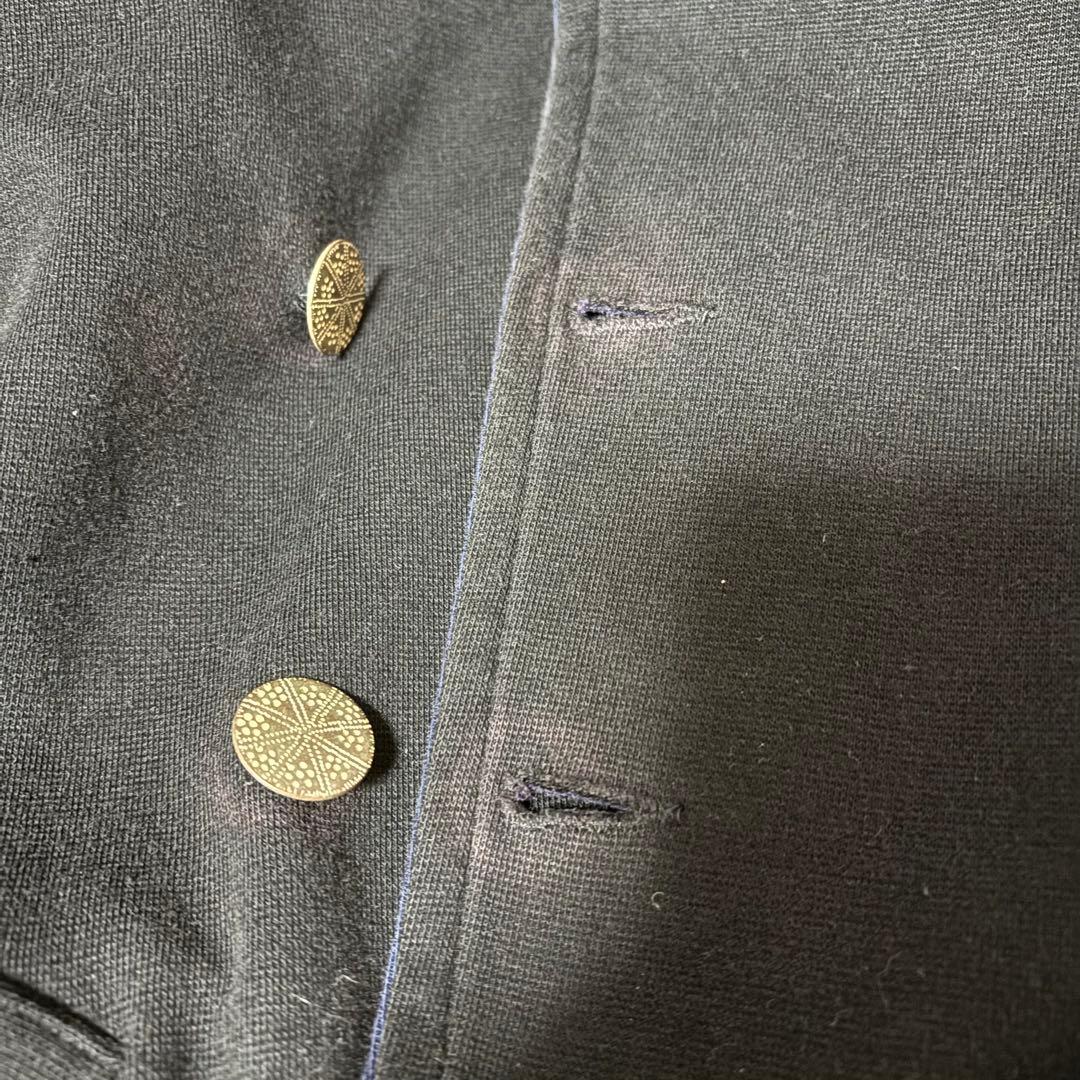 agnes b cotton napoleon jacket y2k 黒 - メルカリ