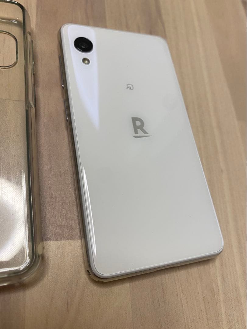 Rakuten mini c330 ケース＆保護フィルム付き 白 - メルカリ