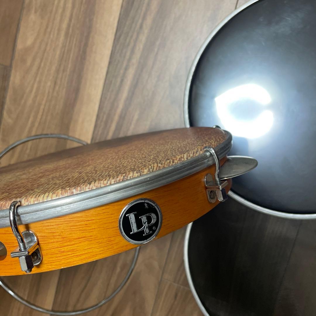 オーダーページ パンデイロ lp 交換ヘッド、フープ有り‼️美品‼️