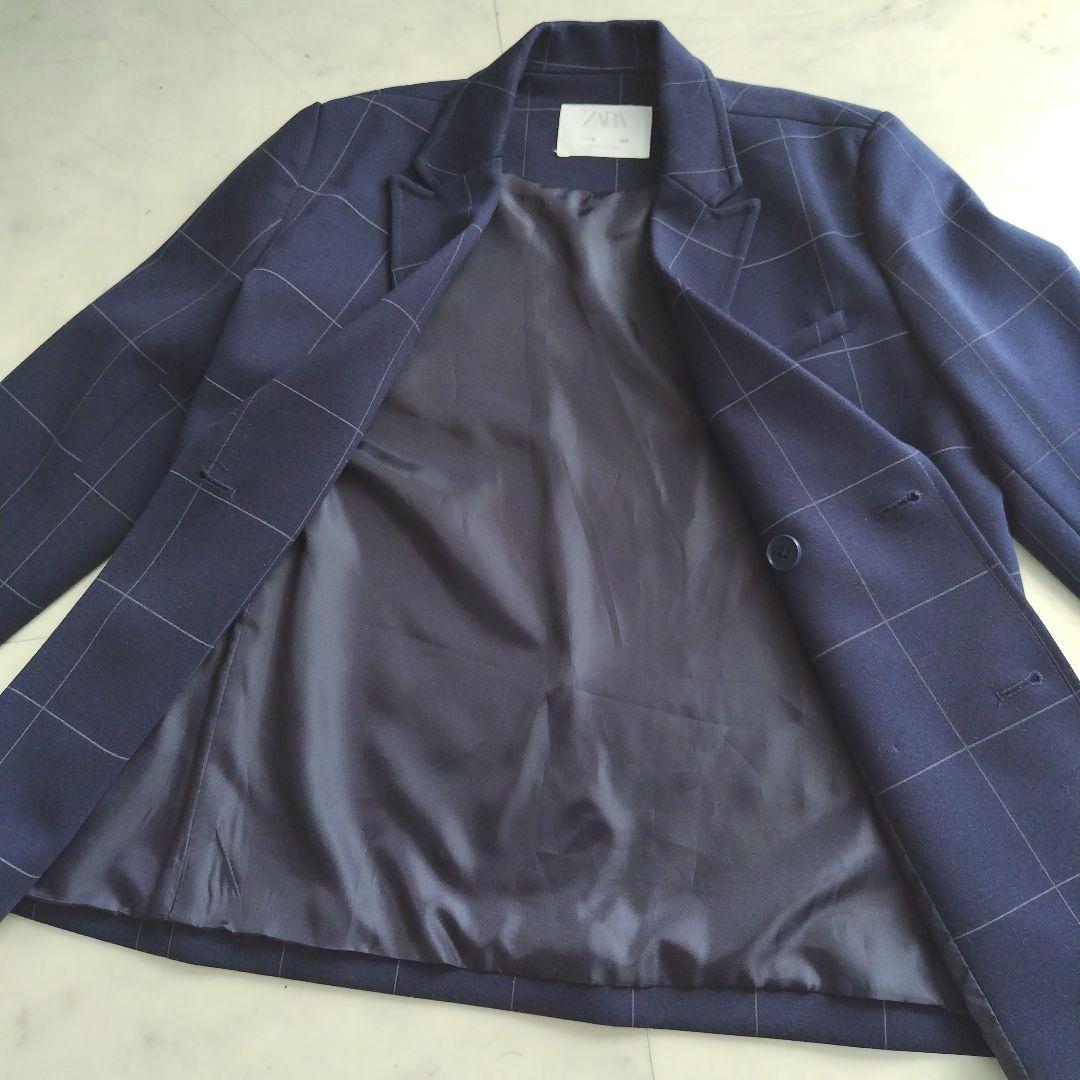 《美品 ZARA 》3点セット スーツ フォーマル ネイビー 卒業式 入学式