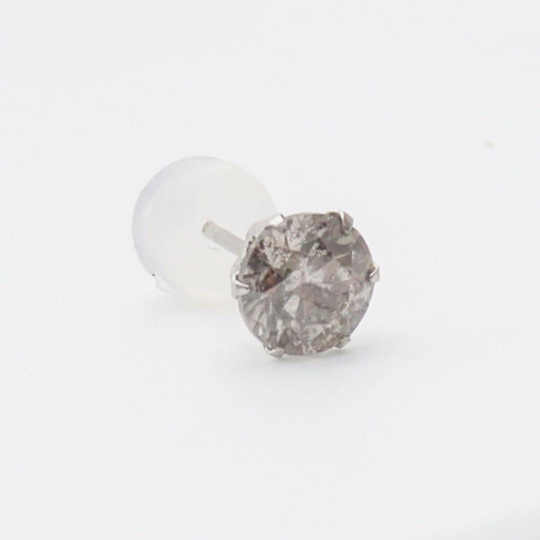 M*O様 【本物保証！】Pt900 天然ダイヤモンド 0.6ct ピアス　超お買