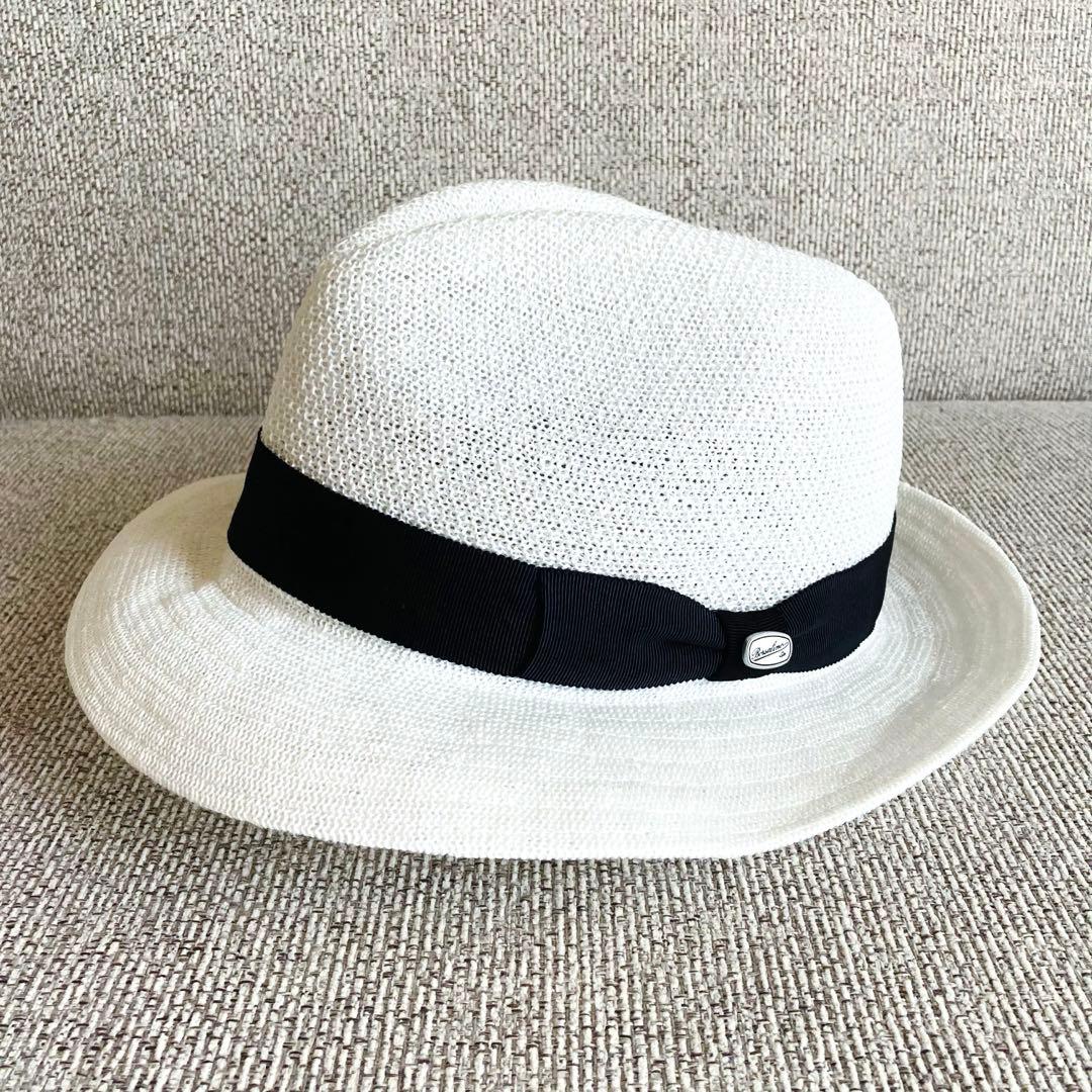 【未使用品】《ボルサリーノ×アメリカンラグシー》 サーモハット／パナマハット