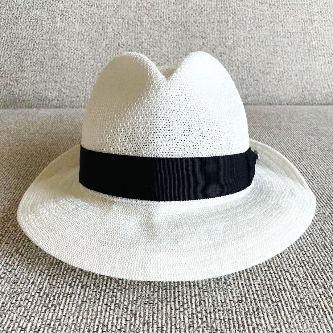 【未使用品】《ボルサリーノ×アメリカンラグシー》 サーモハット／パナマハット