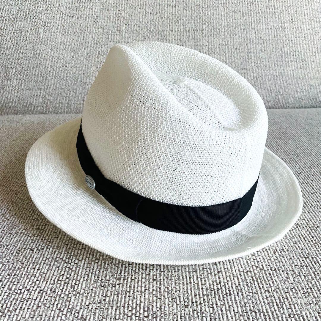 【未使用品】《ボルサリーノ×アメリカンラグシー》 サーモハット／パナマハット