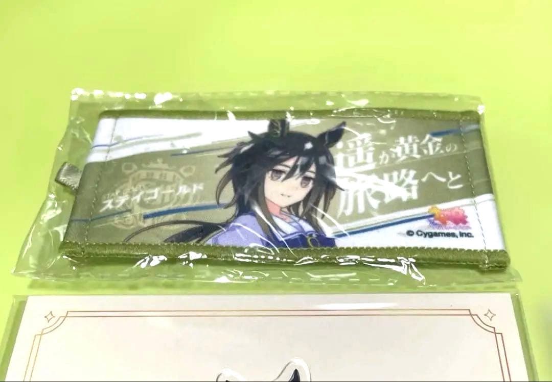 ステイゴールド ウマ娘 6th ミニ応援タオル 缶バッジ キーホルダー