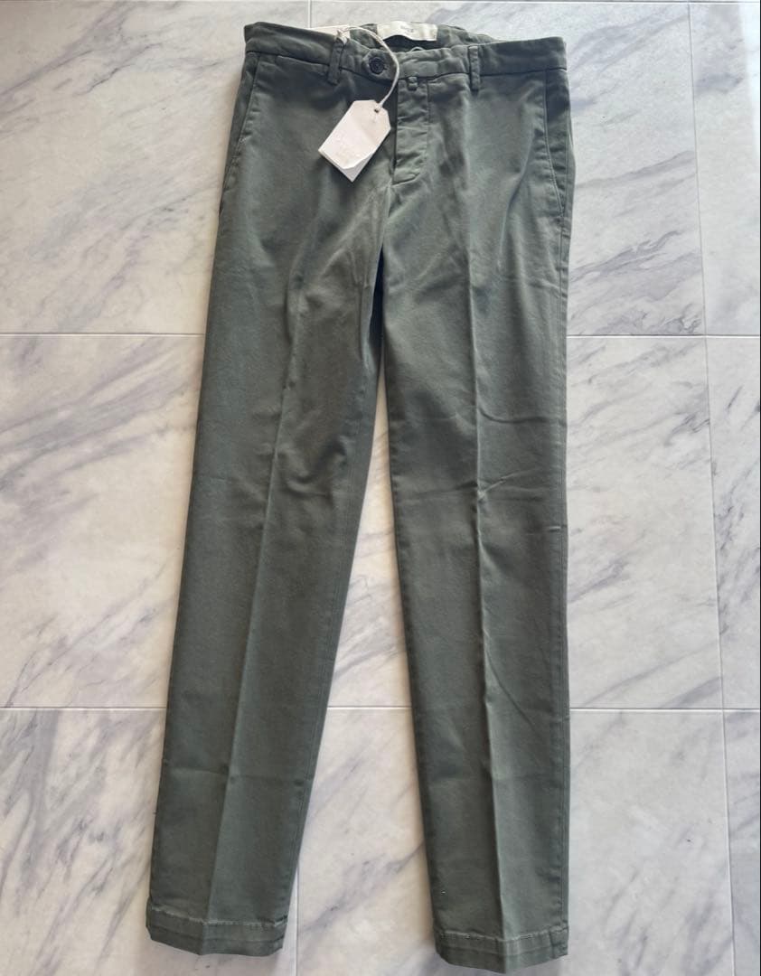 新品未使用】BRIGLIA（ブリリア1949） コットンストレッチパンツ 46