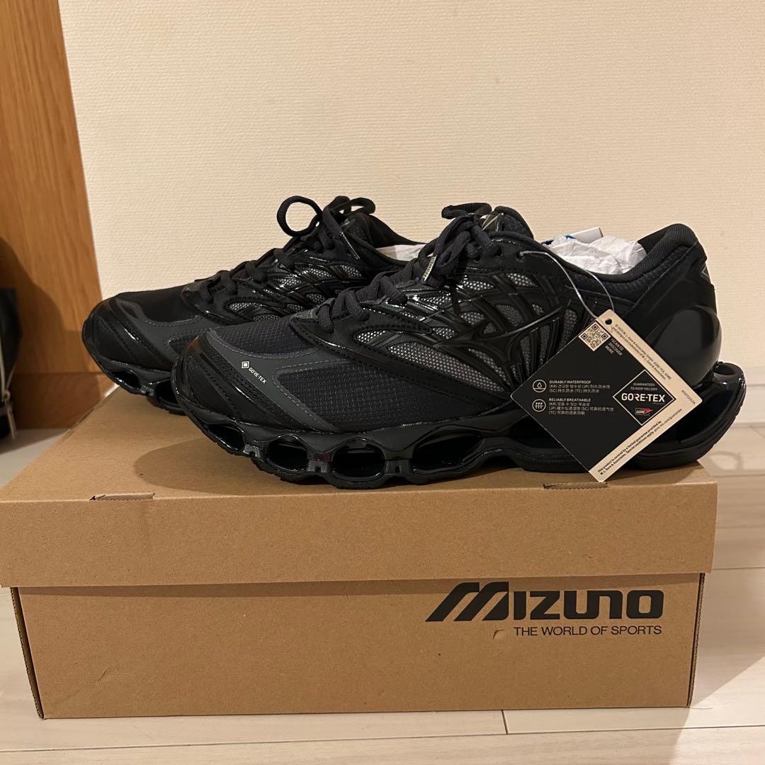 R*i様 MIZUNO　WAVE PROPHECY LS GTX 26.5 Mizuno Wave Prophecy LS GTX Black Sand/Black – Maharishi
