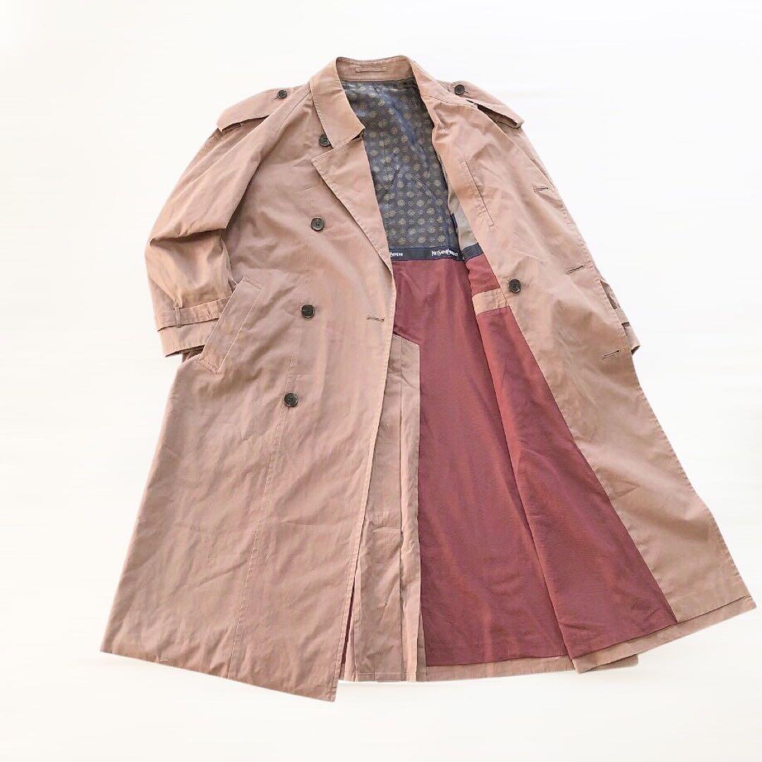 【良品】イヴサンローラン ヴィンテージ トレンチコート ベルト 日本製 S Yves Saint Laurentトレンチコート（ライナー付き） | 5Vintage