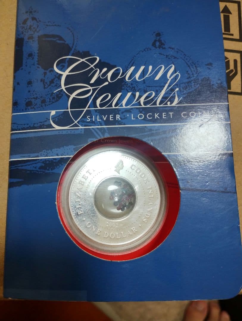 クック諸島/2002/crown jewels coin/クラウンジュエル銀貨 クック諸島/2002/crown jewels coin/クラウンジュエル銀貨 - メルカリ