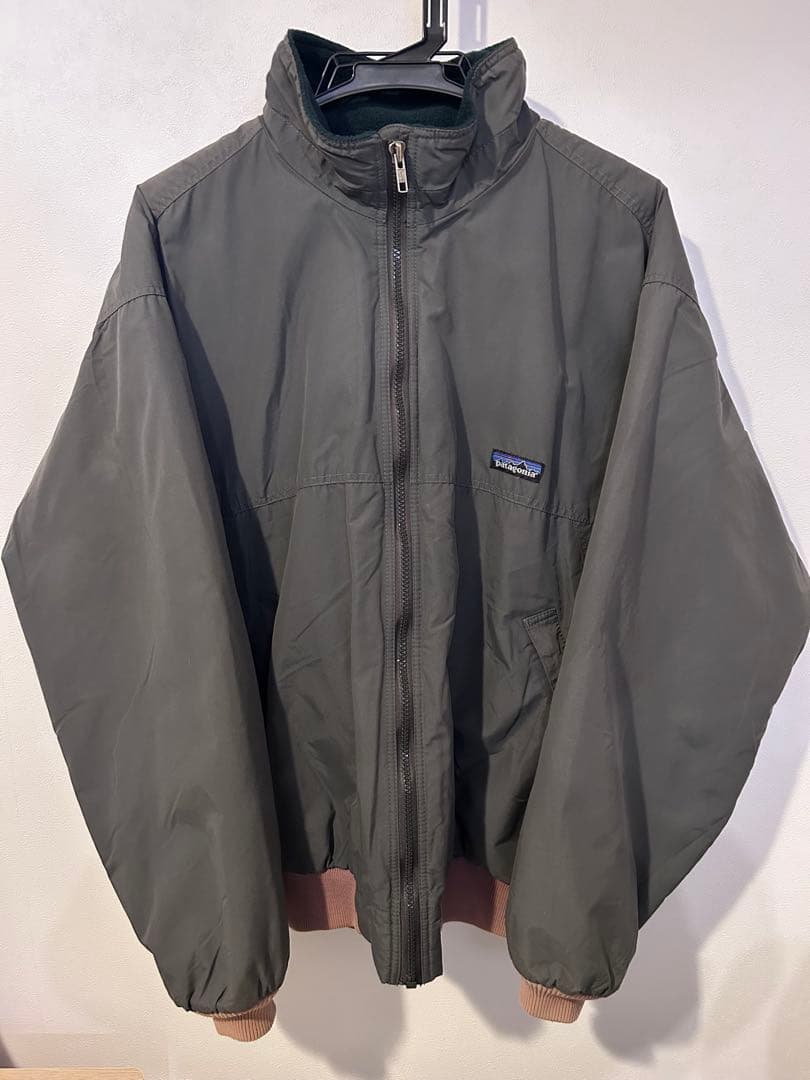 Patagonia シェルドシンチラ グレー　usa製 USA製 90年製 Patagonia パタゴニア シェルドシンチラジャケット