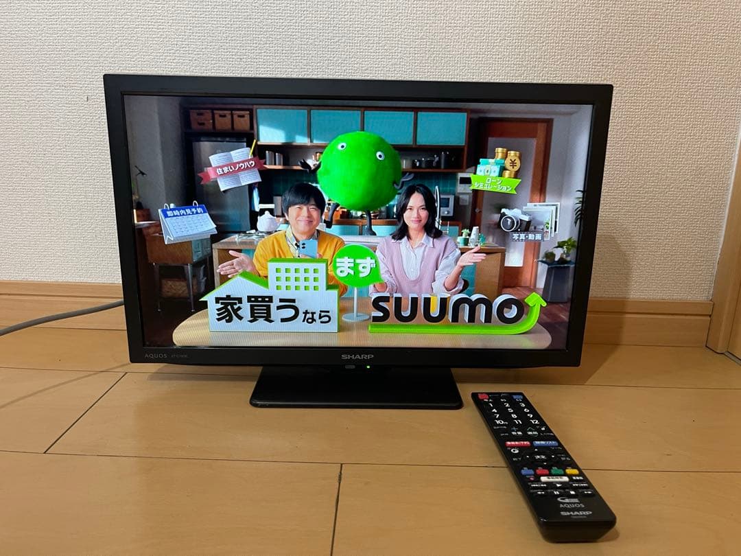 SHARP 液晶 19インチ AQUOS 2T-C19DE 2024年製 使用期間1週間】SHARP AQUOS 19インチ 2024年製 2T-C19DE 液晶テレビ