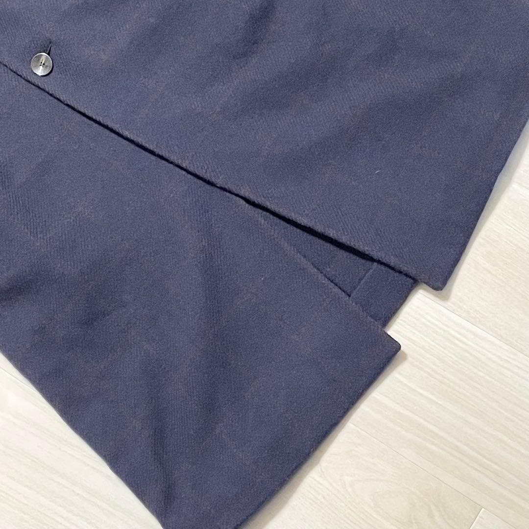 CARUSO【バタフライ 美品】チェスターコート Lサイズ位 ビジネス