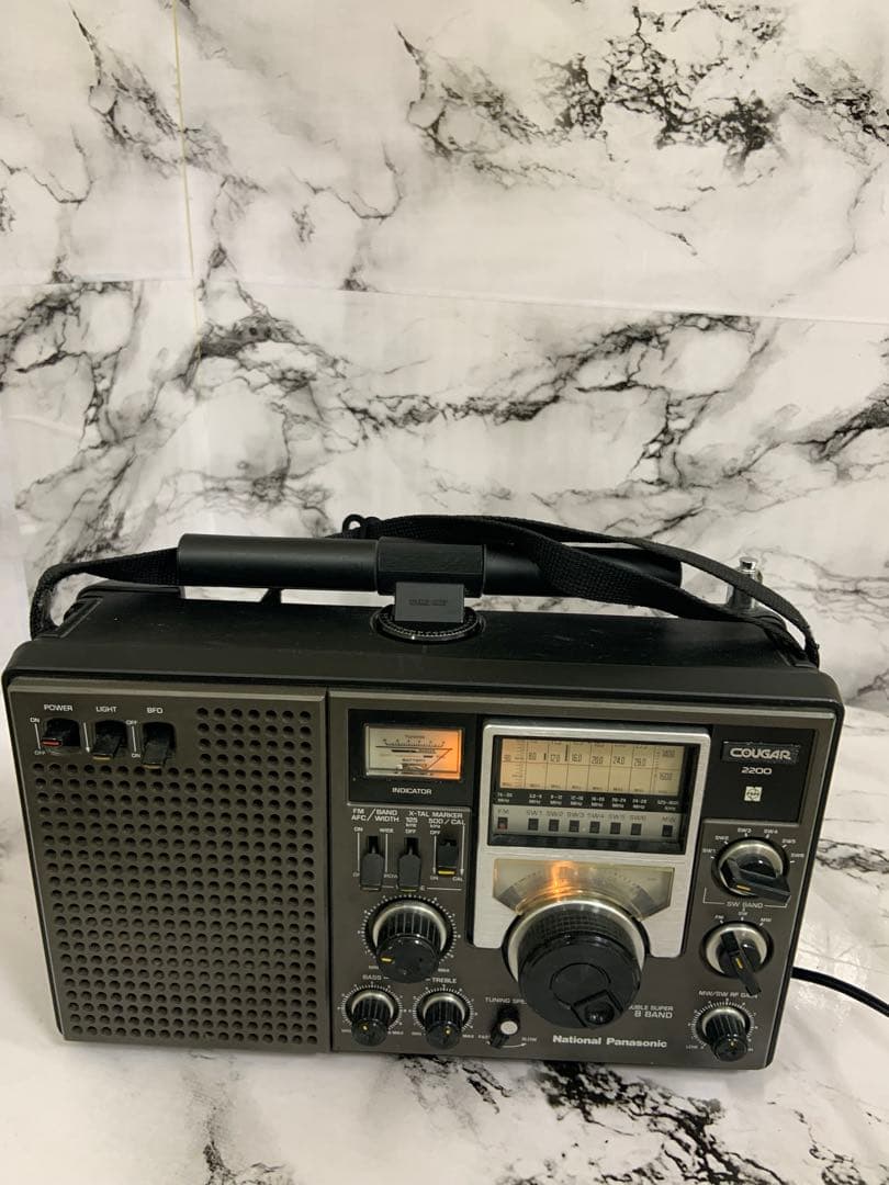 National Panasonic Cougar ラジオチューナー - メルカリ