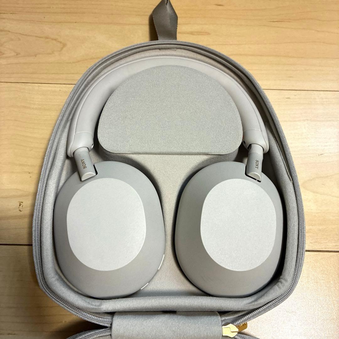 SONY WH-1000XM5 プラチナシルバーホワイト【早い者勝ち】 WH-1000XM5 | ヘッドホン | ソニー