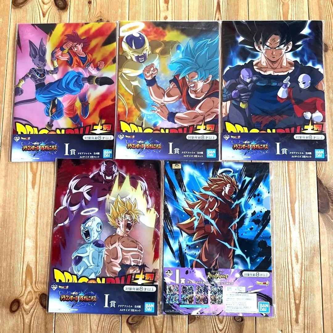 一番くじ ドラゴンボール クリアファイル 2枚セット×5 - メルカリ