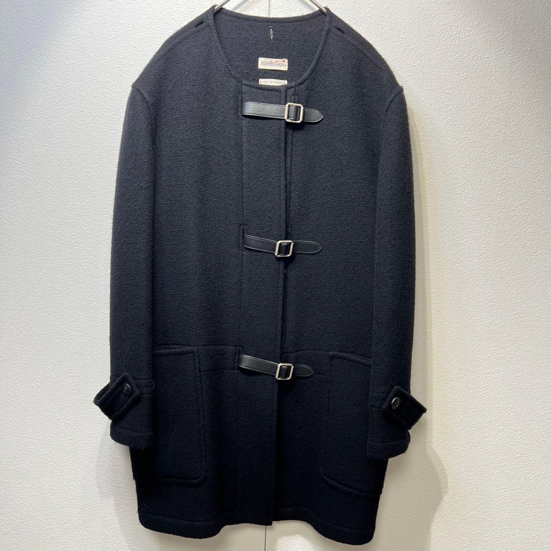 希少 美品 エルメス マルジェラ期 デザイン ウール カシミヤ アピ
