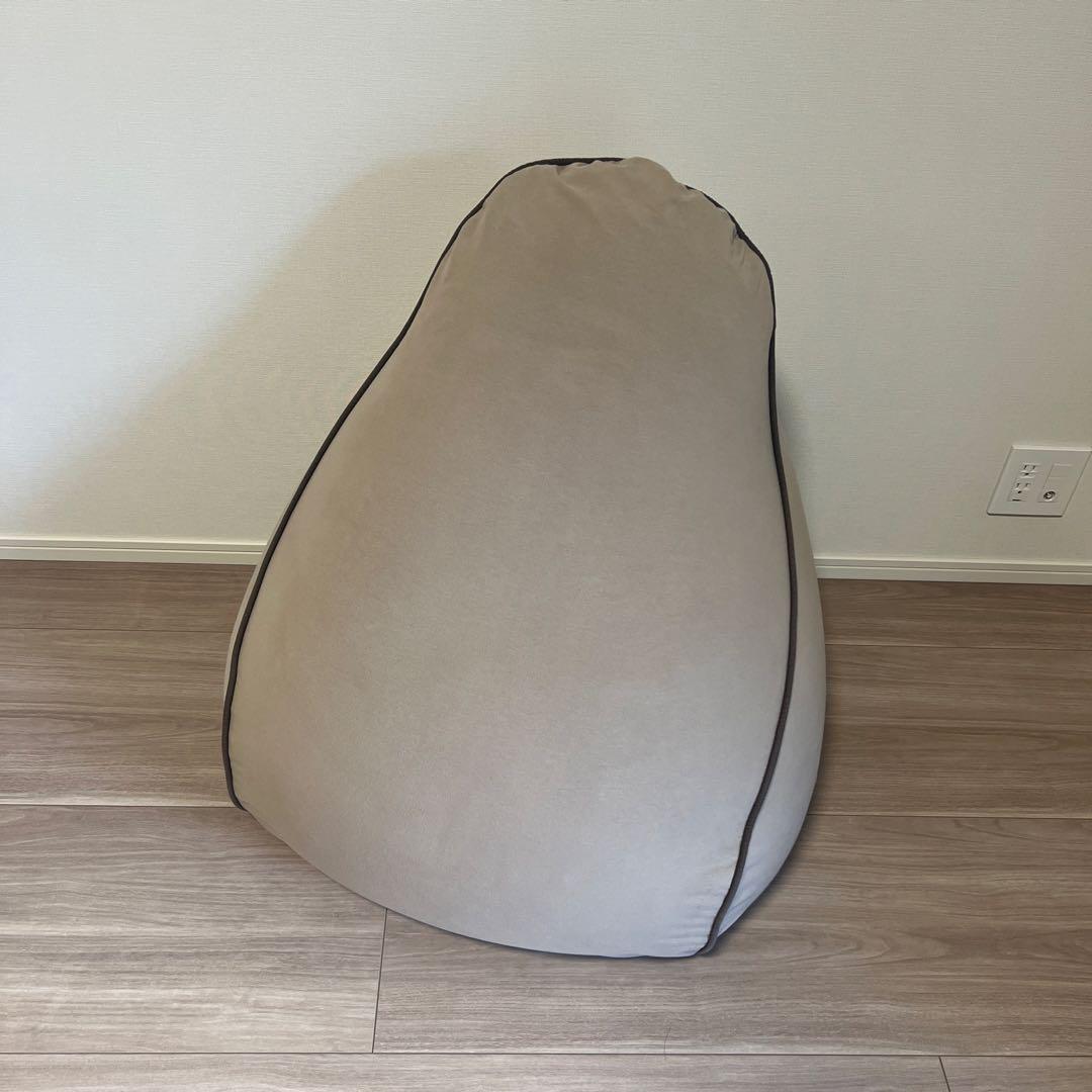 ヨギボー　ベージュ ビーズクッション 黒カバー付き 楽天市場】【まとめ買い最大P10倍】 Yogibo Color Cushion ( ヨギボー