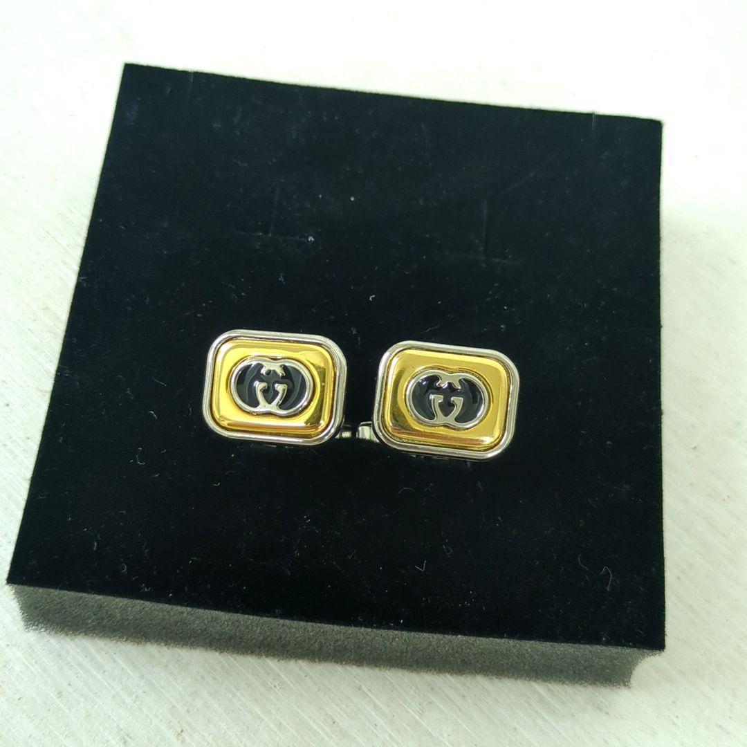 オールドグッチ Gucci PARFUMS カフスボタン カフリンクス イタリア グッチ カフス GUCCI カフス メンズ カフスボタン ブランド