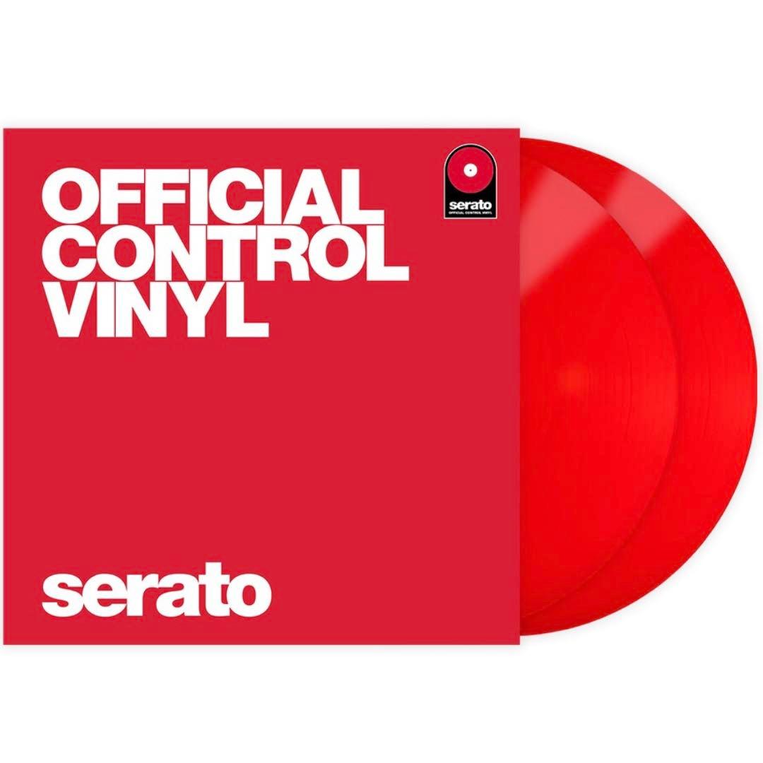 Serato Control Vinyl クリアレッド2枚セット Serato 12