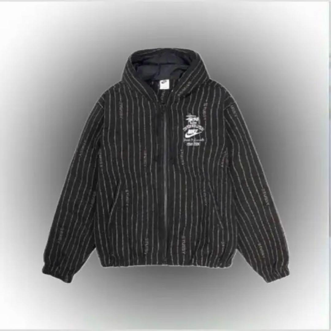 Stussy x Nike Striped Wool Jacket 