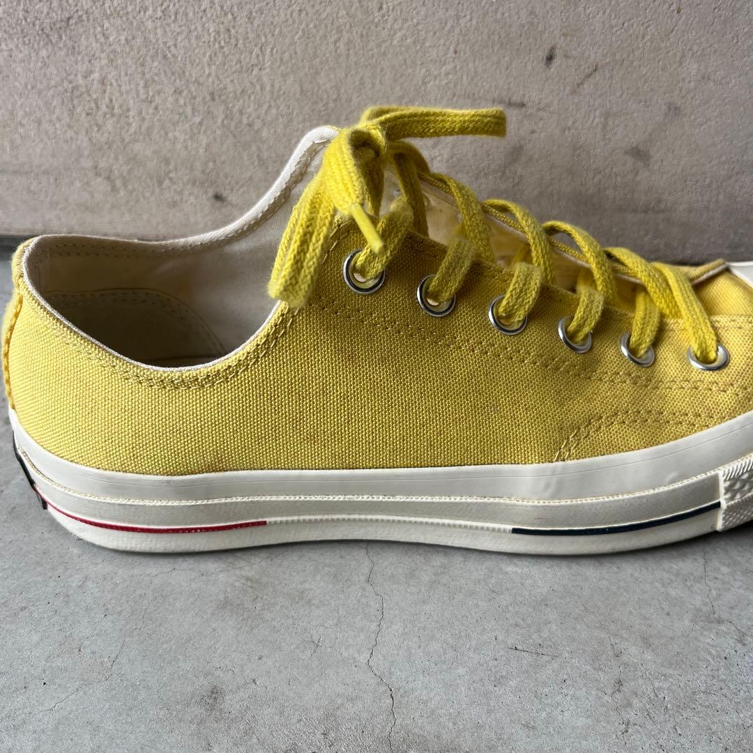 converse チャックテイラー CT70 ローカット イエロー - メルカリ