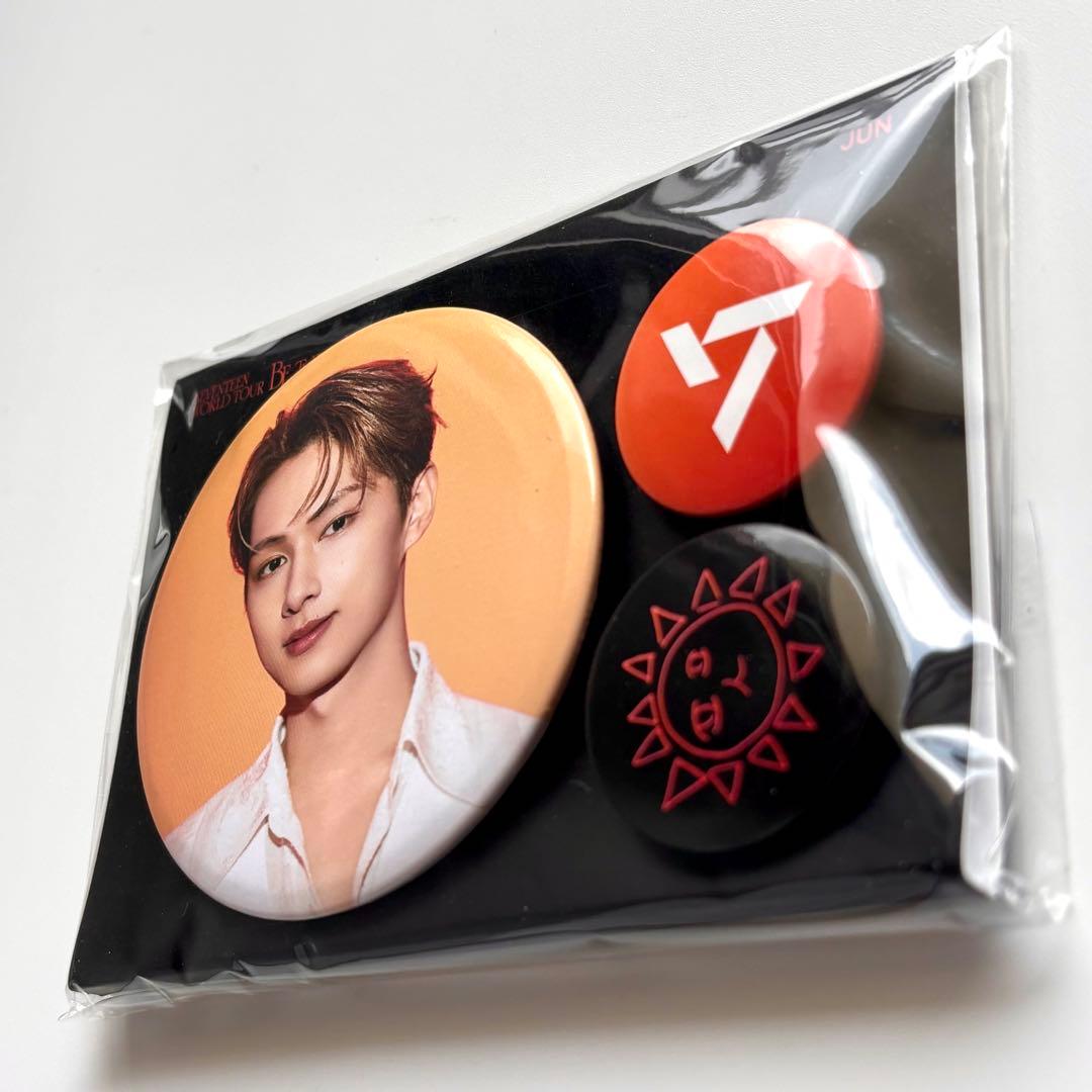 超希少‼︎ seventeen 缶バッチ be the sun 缶バッジ ジュン - メルカリ