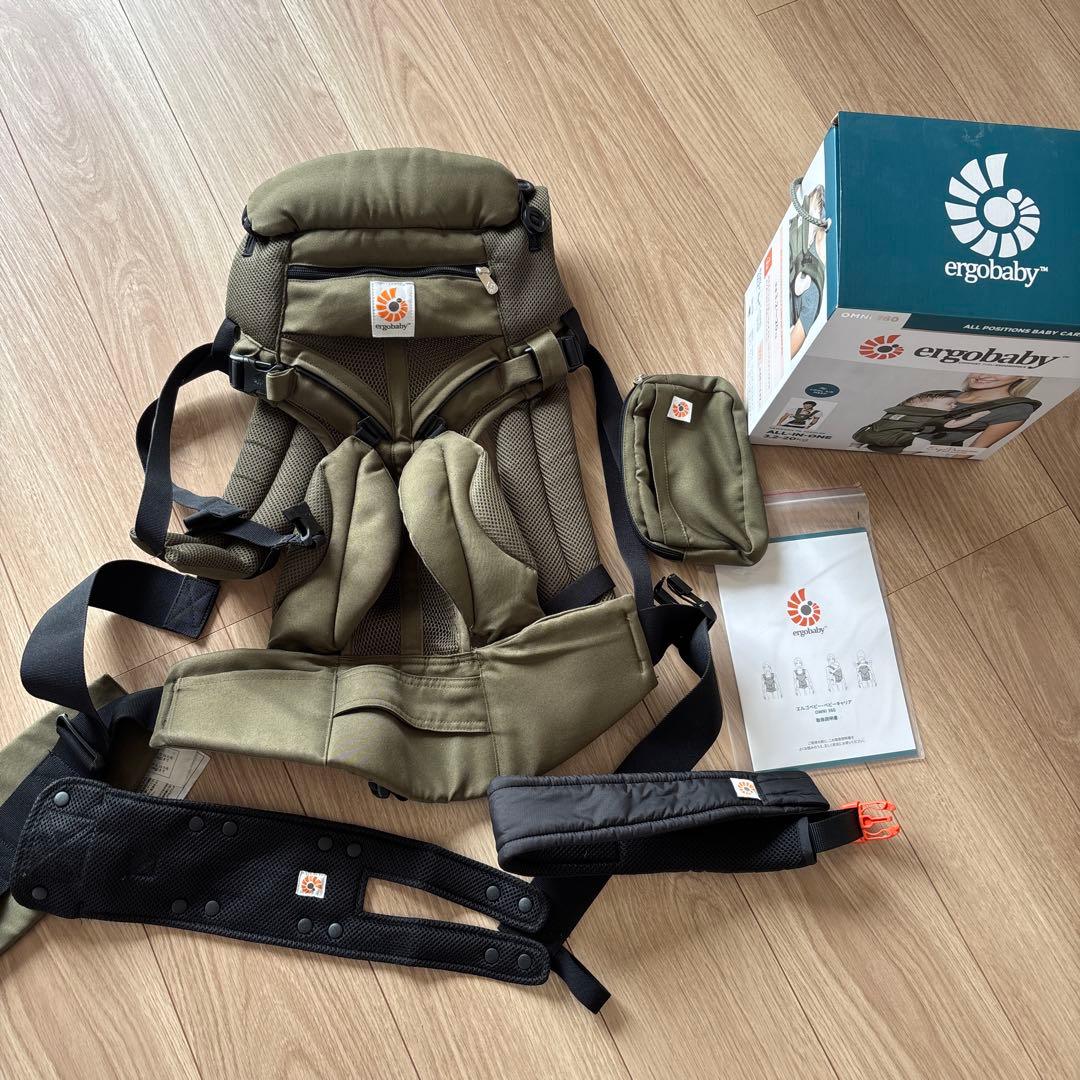 ergobaby OMNI 360 抱っこ紐 オリーブグリーン - メルカリ