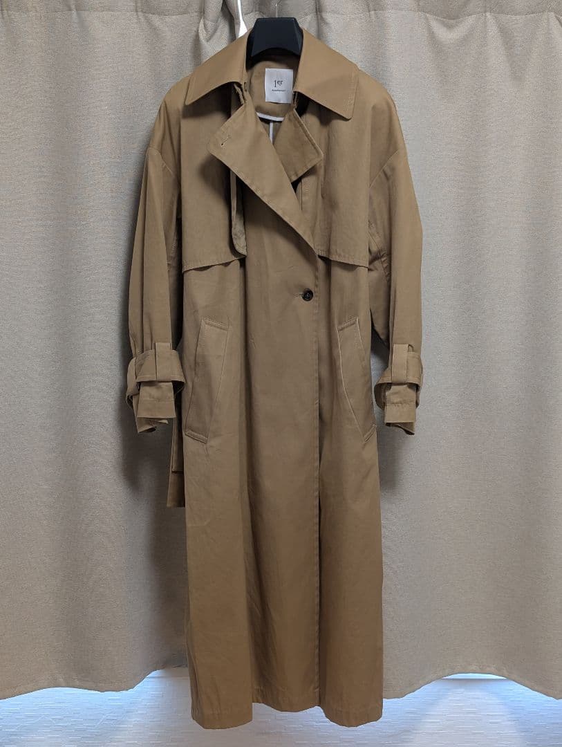 プルミエアロンディスモン　ドライコットンギャバジントレンチコート プルミエアロンディスモン ドライコットンギャバジントレンチコート