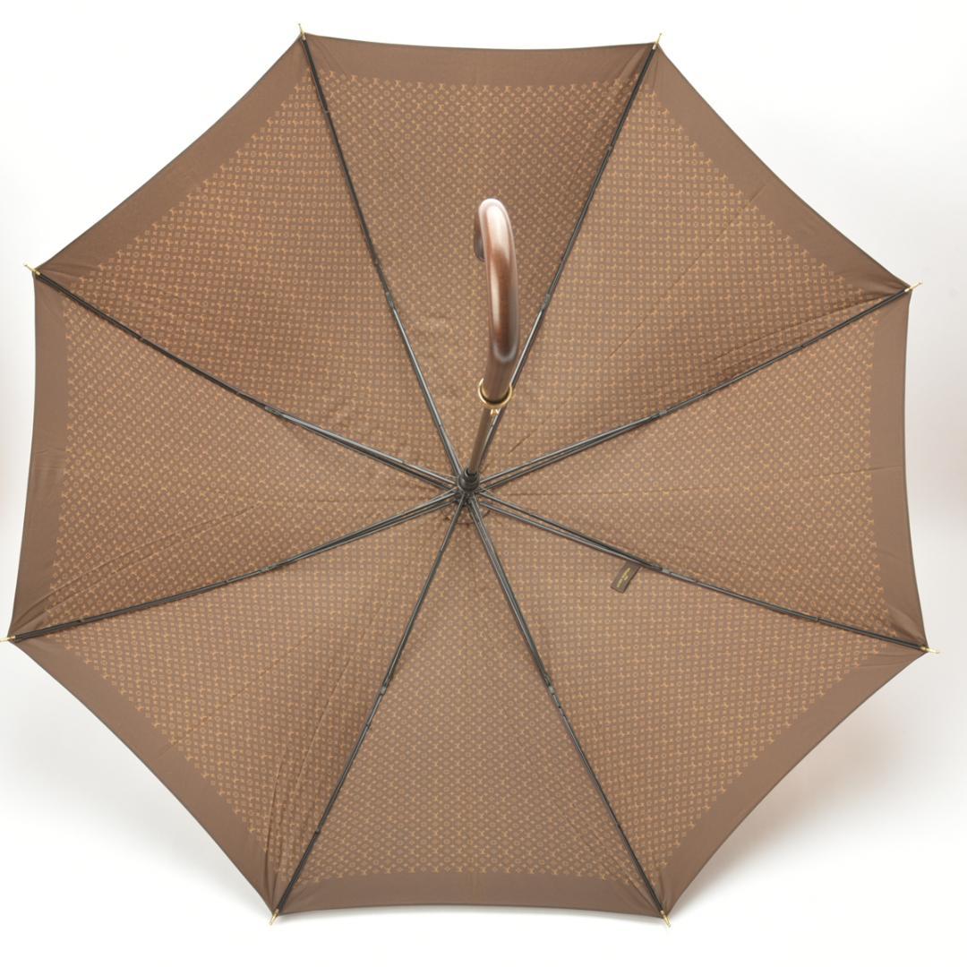 美品 ルイヴィトン パラプルュイ ジブレ 長傘 カバー付き モノグラム