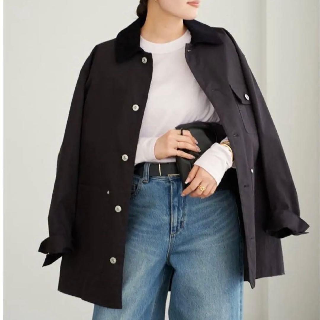 25SS 美品 plage R'IAM Darperブルゾン ブラック 36 新宿店・WEB限定追加》R'IAM Darper ブルゾン（その他ブルゾン