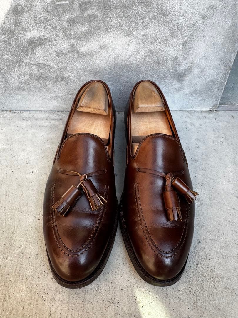 Crockett & Jones キャベンディッシュ３　UK7 BEAMS F BEAMS F（ビームスF）CROCKETT&JONES / CAVENDISH3 カーフ タッセル