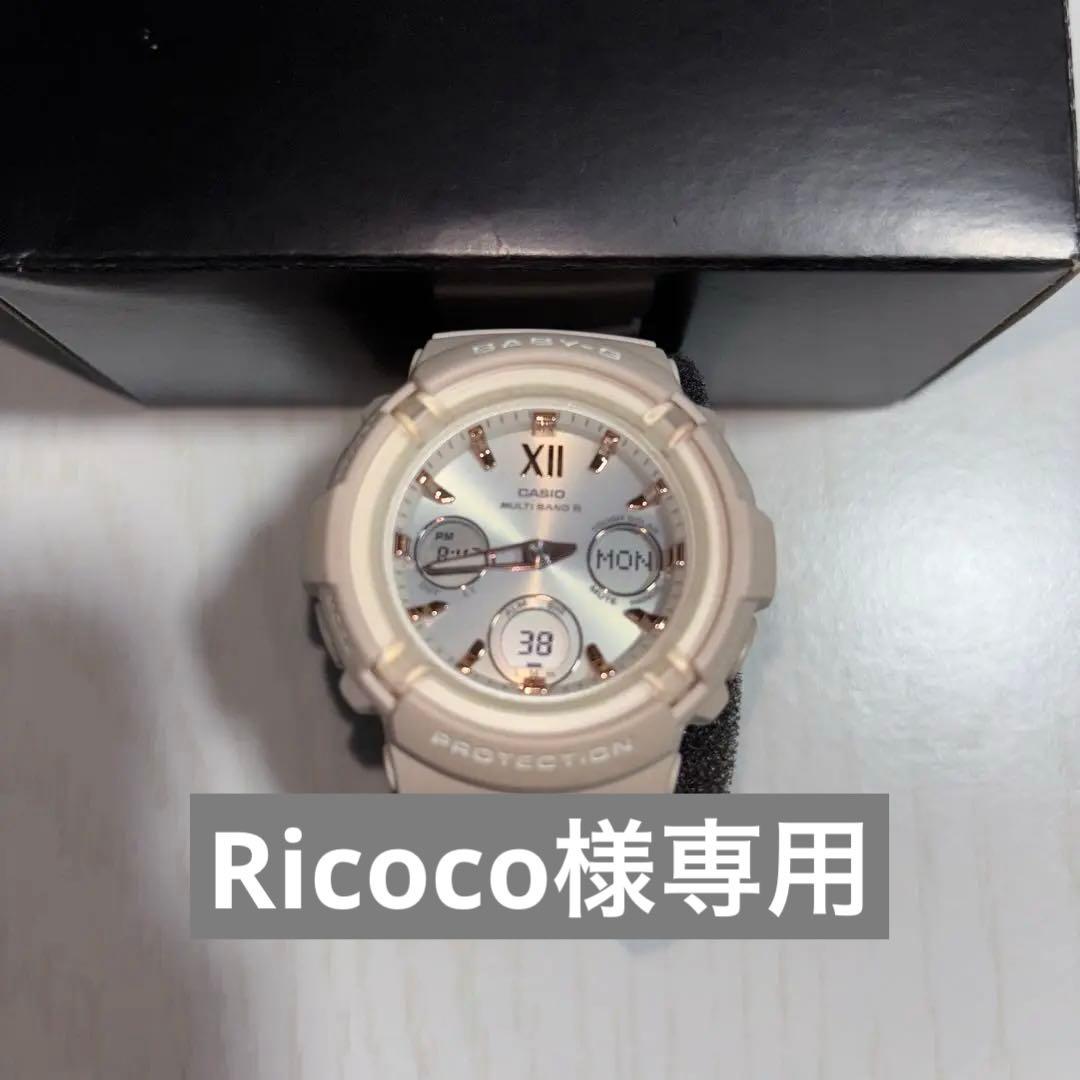 Ricoco BABY-G 5549＊JA ベージュ CASIO BABY-G 5549＊JA - メルカリ
