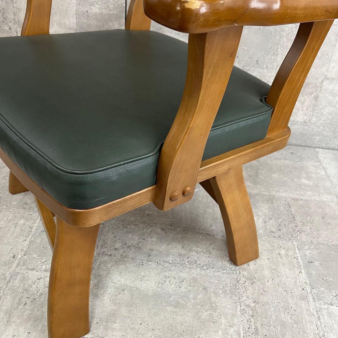 Karimoku カリモク ダイニングチェアRUSTIC 回転椅子 - メルカリ