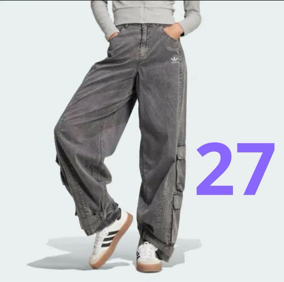 アディダス アディレニウムシーズン2カーゴパンツ 27 レディース Adilenium シーズン2 カーゴパンツ ブラック ｜アパレル