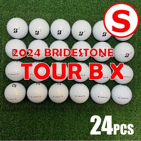 【S162】 ブリヂストンTOURBX 白 24年 ロストボール 24球 楽天市場】ロストボール ブリヂストン TOUR B XS【Bランク】 白 2024年