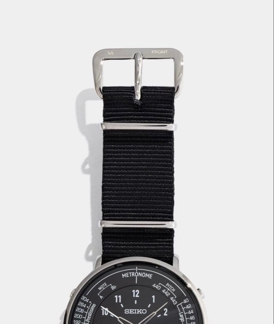 黒SEIKO Metronome Watch Fragment Edition - メルカリ