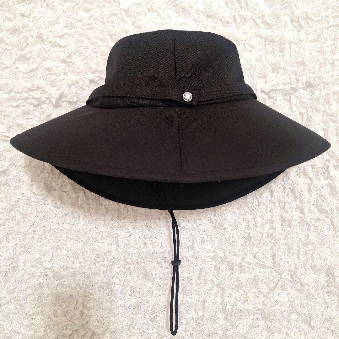 サンバリア100 ウィンドハット ブラック Mサイズ - メルカリ