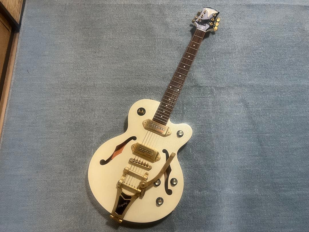 Epiphone エピフォン セミアコ wildkat PW 中古】Epiphone / Wildkat Wine Red【心斎橋店】【値下げ】 | セミアコ