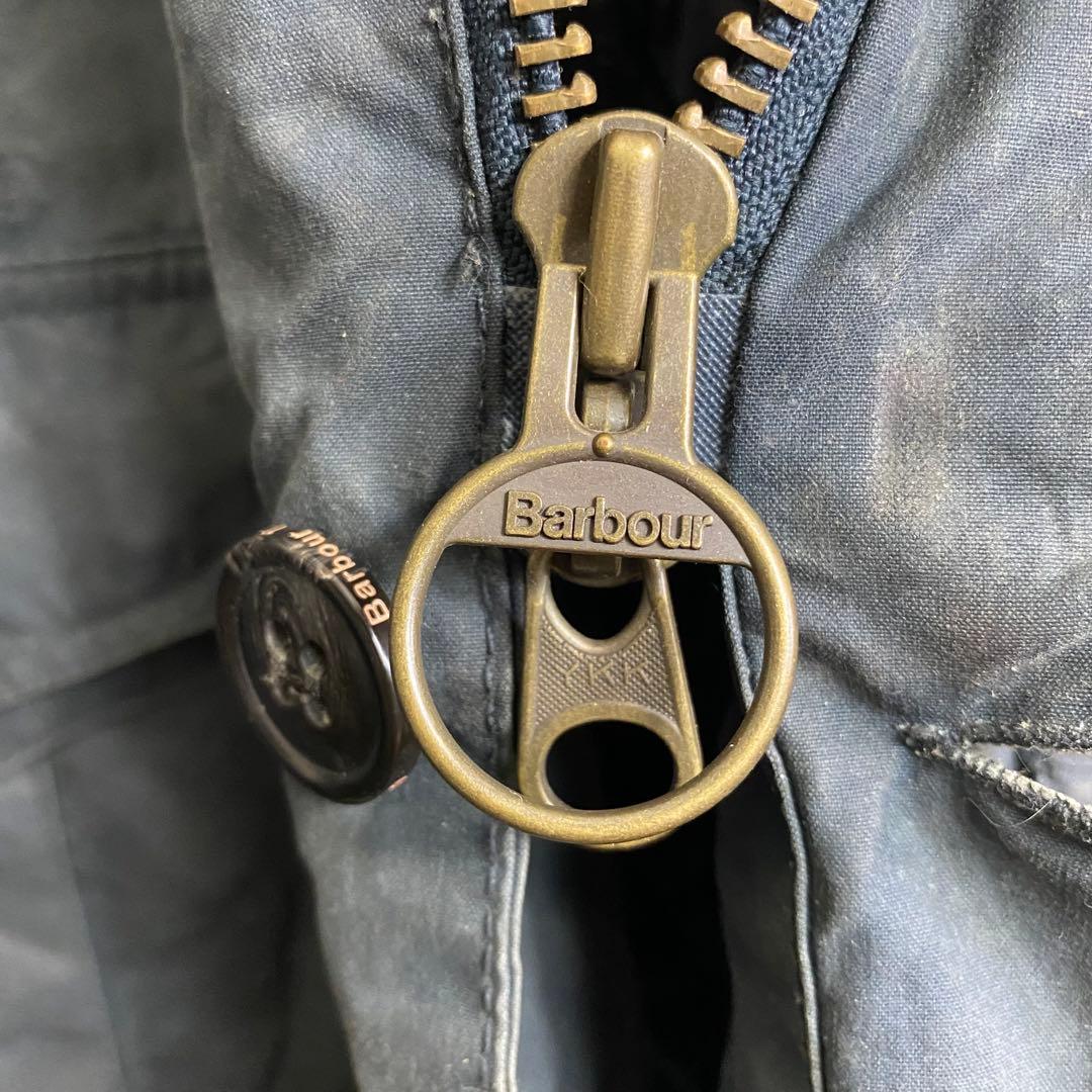 雪*福様 バブアー☆オイルドジャケット 古着 希少 状態良好 3ワラント