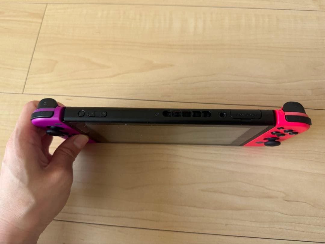 Nintendo Switch 本体 ピンク/パープル 中古 箱無し - メルカリ