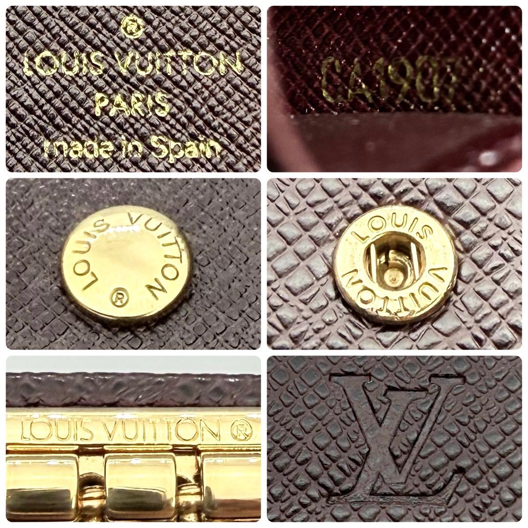 今だけ✨ ルイヴィトン ミュルティクレ4 タイガ アカジュー 正規品保証