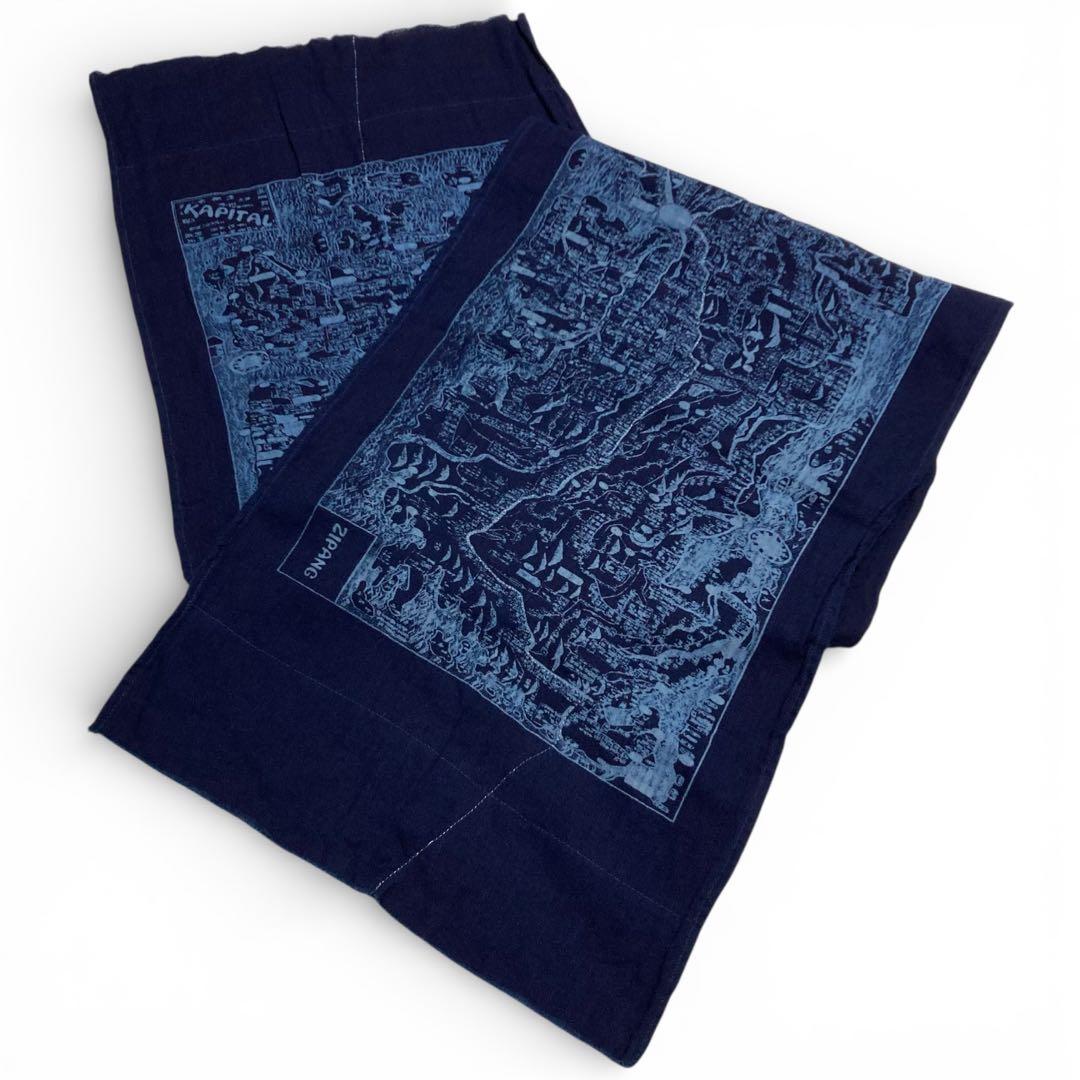 レア‼️☆キャピタル KAPITAL ストール コットン 手ぬぐい ZIPANG